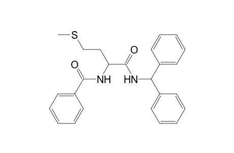 N-[1-(benzhydrylamino)-4-methylsulfanyl-1-oxobutan-2-yl]benzamide