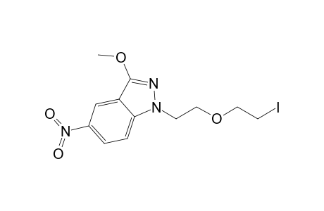5-(3-Methoxy-5-nitro-1H-indazol-1-yl)-3-oxapentyl iodide
