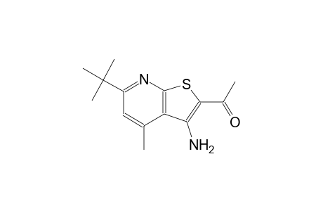 1-(3-amino-6-tert-butyl-4-methylthieno[2,3-b]pyridin-2-yl)ethanone