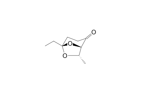 (1R,5S,7S)-5-ethyl-7-methyl-6,8-dioxabicyclo[3.2.1]octan-2-one
