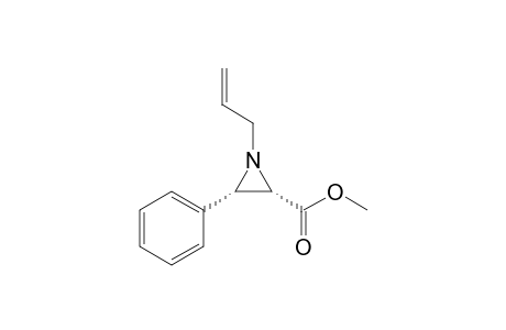cis-1-Allyl-2-methoxycarbonyl-3-phenylaziridine