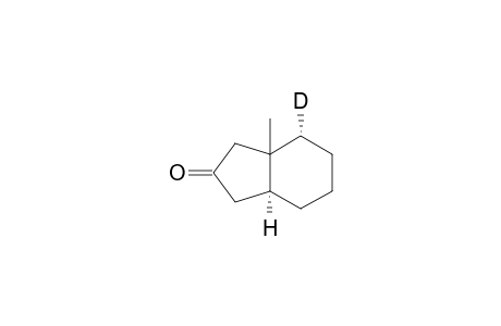 trans-8-Methylhydrindan-2-one-7-alpha-D1