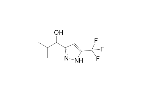 5-Trifluoromethyl-3-(1-hydroxy-2-methylpropyl)pyrazole