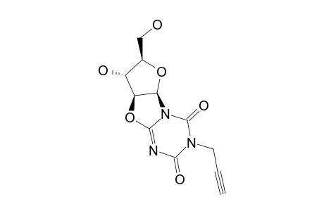 5-N-PROPARGYL-BETA-D-ARABINOFURANO-[1',2':4,5]-OXAZOLO-S-TRAZINE-4,6-DIONE