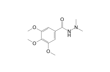 3,4,5-trimethoxybenzoic acid, 2,2-dimethylhydrazide
