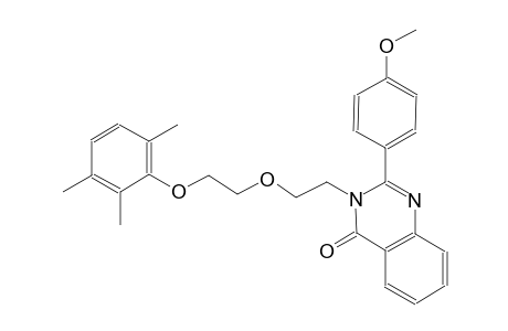 2-(4-methoxyphenyl)-3-{2-[2-(2,3,6-trimethylphenoxy)ethoxy]ethyl}-4(3H)-quinazolinone