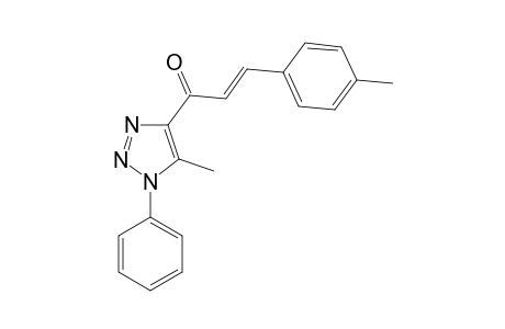 (E)-1-(5-Methyl-1-phenyl-1H-1,2,3-triazol-4-yl)-3-p-tolylprop-2-en-1-one