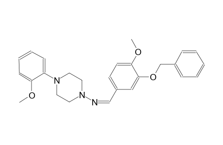 1-piperazinamine, 4-(2-methoxyphenyl)-N-[(Z)-[4-methoxy-3-(phenylmethoxy)phenyl]methylidene]-