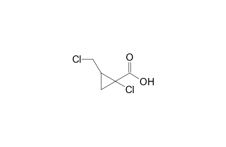 1-Chloro-2-chloromethylcyclopropanecarboxylic acid