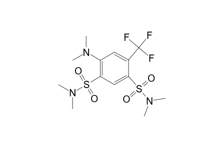 1,3-Benzenedisulfonamide, 4-(dimethylamino)-N,N,N',N'-tetramethyl-6-(trifluoromethyl)-