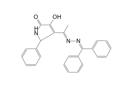 2H-pyrrol-2-one, 4-[(1E)-1-[(diphenylmethylene)hydrazono]ethyl]-1,5-dihydro-3-hydroxy-5-phenyl-