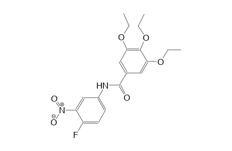 3,4,5-triethoxy-N-(4-fluoro-3-nitrophenyl)benzamide
