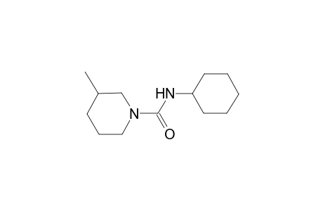 N-cyclohexyl-3-methyl-1-piperidinecarboxamide