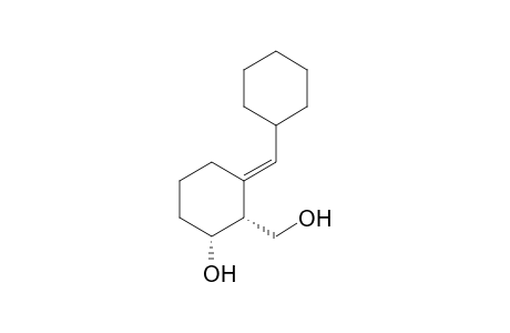 (1R*,2R*,3E)-3-(Cyclohexylmethylene)-2-(hydroxymethyl)-1-cyclohexanol