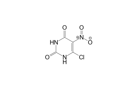 2,4(1H,3H)-Pyrimidinedione, 6-chloro-5-nitro-