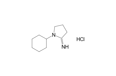 1-cyclohexyl-2-iminopyrrolidine, hydrochloride