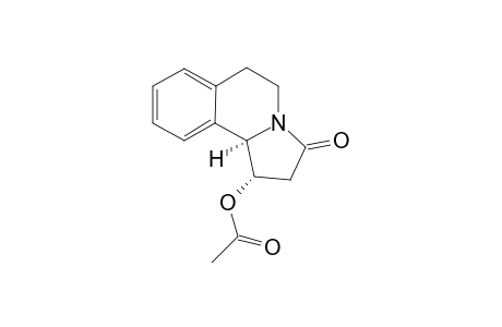 (1S,10bR)-1-(Acetyloxy)-1,2,3,5,6,10b-hexahydropyrrolo[2,1-b]isoquinolin-3-one