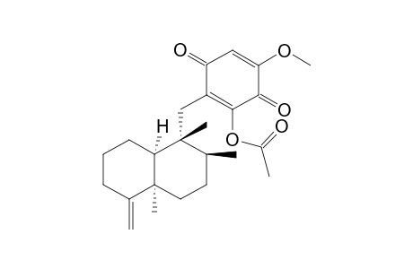 21-Hydroxy-19-methoxy-arenarone - acetate