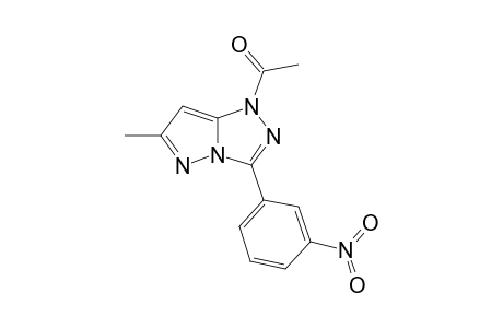1-[6-methyl-3-(3-nitrophenyl)-1-pyrazolo[5,1-c][1,2,4]triazolyl]ethanone