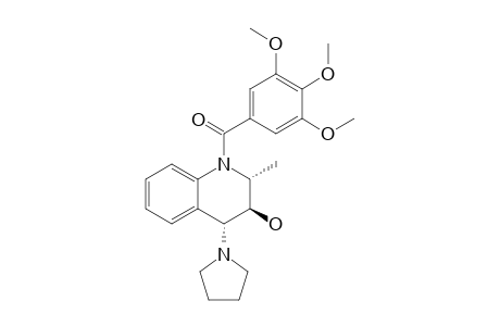 3-HYDROXY-2-METHYL-4-PYRROLIDYL-1-(3,4,5-TRIMETHOXYBENZOYL)-1,2,3,4-TETRAHYDROQUINOLINE