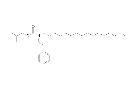 Carbonic acid, monoamide, N-(2-phenylethyl)-N-hexadecyl-, isobutyl ester