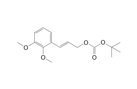 t-Butyl (E)-[3-(2,3-dimethoxyphenyl)prop-2-en-1-yl]-carbonate