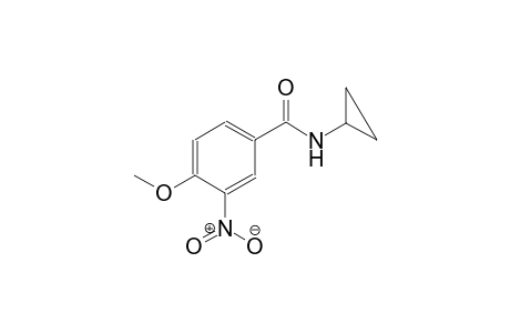 benzamide, N-cyclopropyl-4-methoxy-3-nitro-