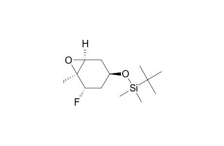tert-Butyl-[[(1S,3R,5S,6S)-5-fluoranyl-6-methyl-7-oxabicyclo[4.1.0]heptan-3-yl]oxy]-dimethyl-silane