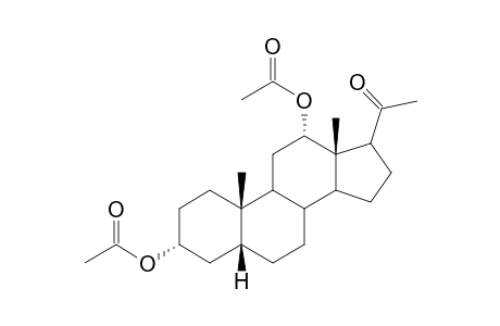 5β-Pregnan-3α,12α-diol-20-one diacetate