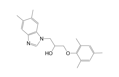 1H-benzimidazole-1-ethanol, 5,6-dimethyl-alpha-[(2,4,6-trimethylphenoxy)methyl]-