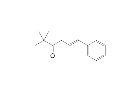 (5E)-2,2-dimethyl-6-phenyl-5-hexen-3-one
