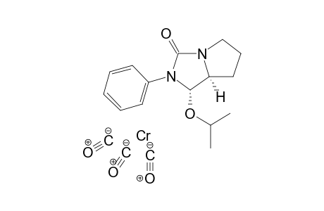 (+)-Tricarbonyl[(1S,7aS)-1-isopropoxy-2-phenyltetrahydro-1H-pyrrolo[1,2-c]imidazol-3(2H)-one]chromium(0)