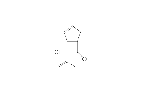 Bicyclo[3.2.0]hept-2-en-6-one, 7-chloro-7-(1-methylethenyl)-, (1.alpha.,5.alpha.,7.alpha.)-