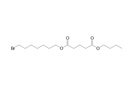 Glutaric acid, butyl 7-bromoheptyl ester