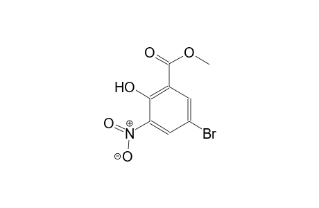 methyl 5-bromo-2-hydroxy-3-nitrobenzoate