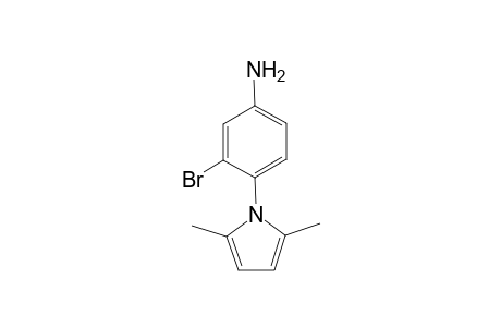 3-Bromo-4-(2,5-dimethyl-1H-pyrrol-1-yl)aniline