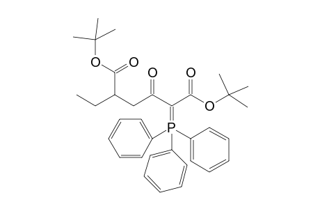 Di-tert-Butyl 2-Ethyl-4,6-dioxo-5-(triphenylphosphinidene)heptano-1,7-diate