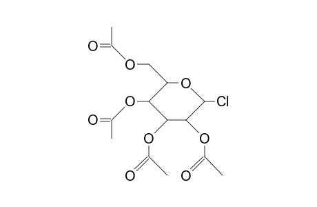1-Chloro-1-deoxy-tetra-O-acetyl.alpha.-D-glucopyranoside