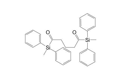 1,5-bis[methyl(diphenyl)silyl]pentane-1,5-dione
