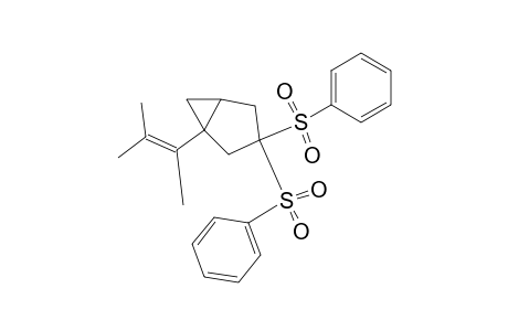 3,3-bis(Phenylsulfonyl)-1-(1',2'-dimethylprop-1'-enyl)bicyclo[3.1.0]hexane