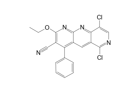 3-Cyano-6,9-dichloro-2-ethoxy-4-phenyl-1,7,10-antyridine