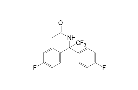 N-[1,1-bis(p-fluorophenyl)-2,2,2-trifluoroethyl]acetamide