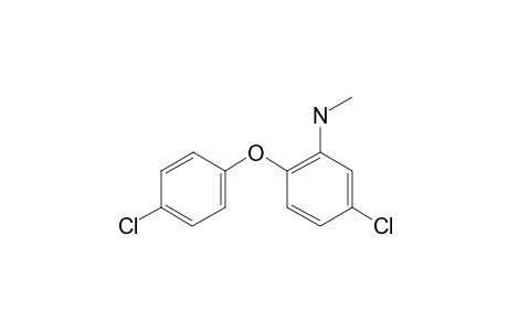 5-Chloro-2-(4-chlorophenoxy)aniline, N-methyl-