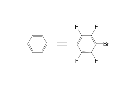 1-bromo-2,3,5,6-tetrafluoro-4-(2-phenylethynyl)benzene