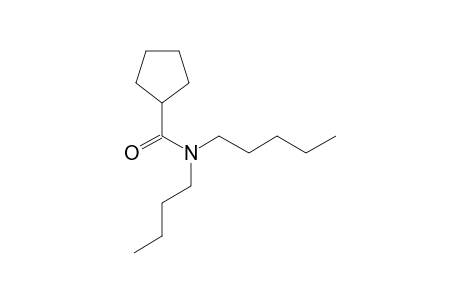 Cyclopentanecarboxamide, N-butyl-N-pentyl-