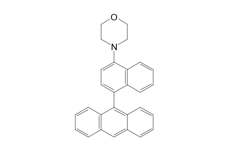 Morpholine, 4-[4-(9-anthracenyl)-1-naphthalenyl]-