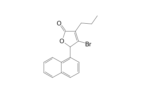 3-bromanyl-2-naphthalen-1-yl-4-propyl-2H-furan-5-one