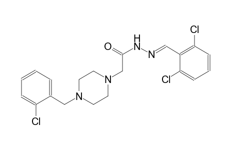 1-piperazineacetic acid, 4-[(2-chlorophenyl)methyl]-, 2-[(E)-(2,6-dichlorophenyl)methylidene]hydrazide