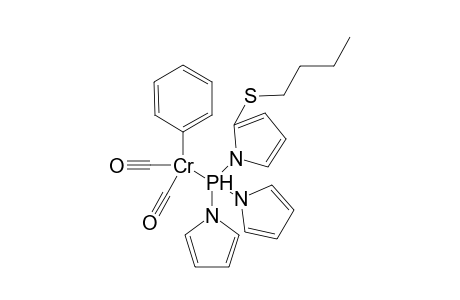 .eta(6).-Benzene-{[2-(t-butylthio)pyrrolyl]dipyrrolylphosphine}-Dicarbonyl Chromium (0)