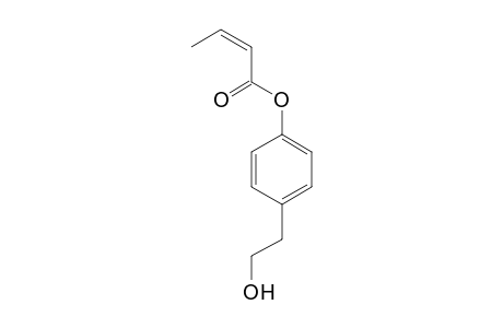 cis-4-(2-Hydroxyethyl)phenyl But-2-enoate